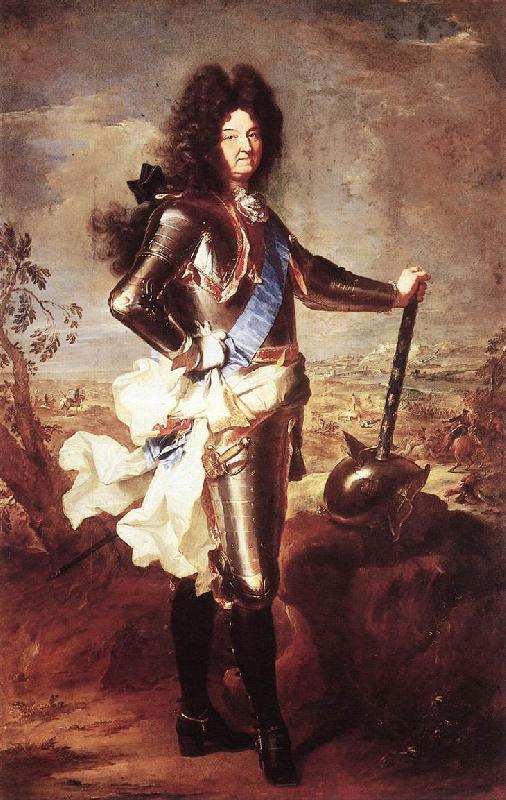 RIGAUD, Hyacinthe Portrait of Louis XIV Sweden oil painting art